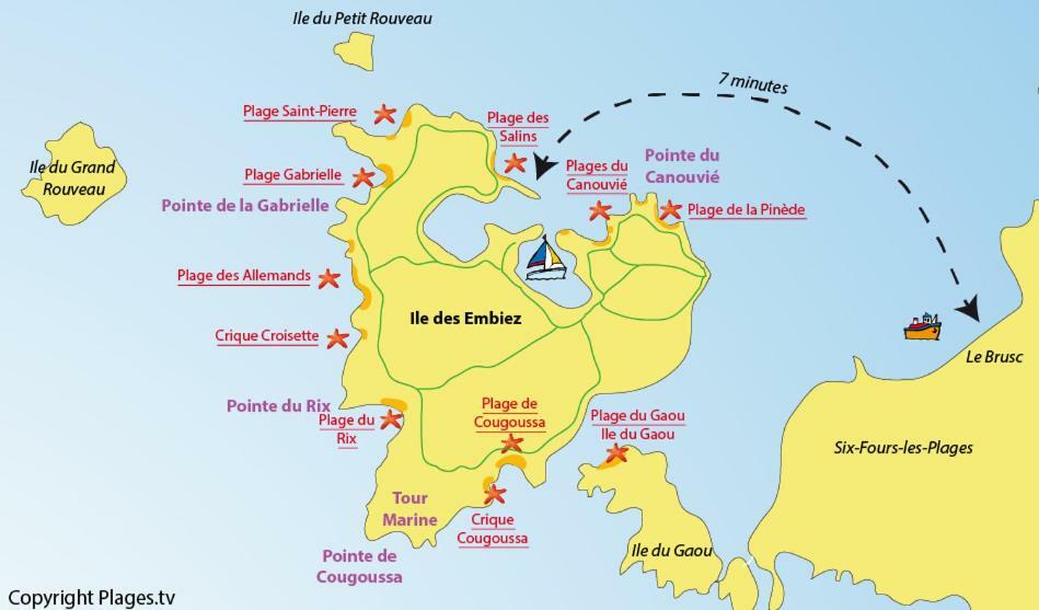 Capibay Lägenhet Six-Fours-les-Plages Exteriör bild